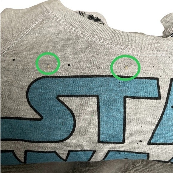 Vintage Star Wars XS REVERSIBLE Sweatshirt. - Picture 8 of 9